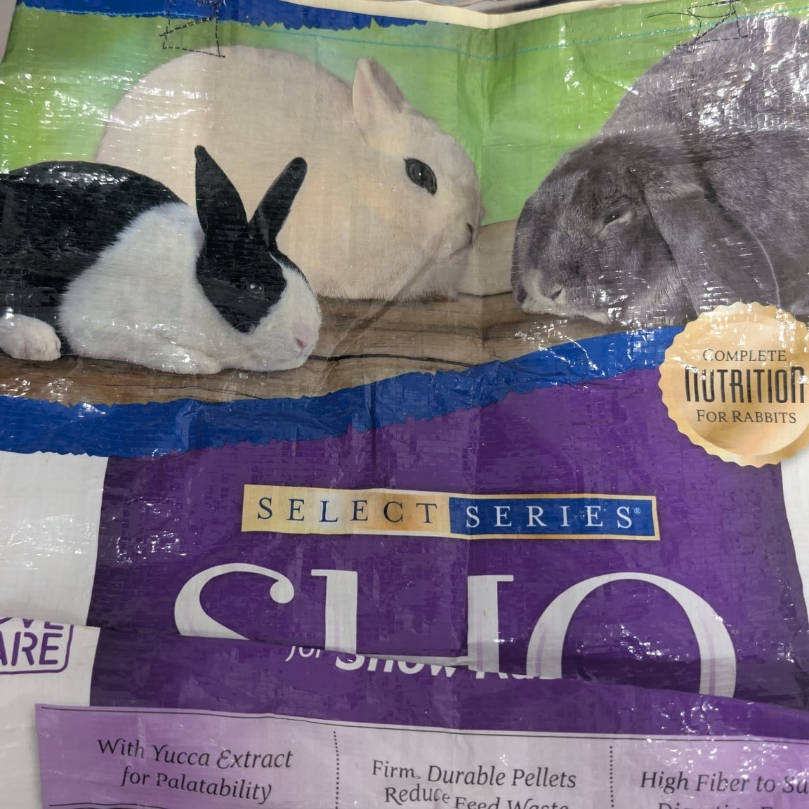 Recycled Feed-Bag Shopping Tote