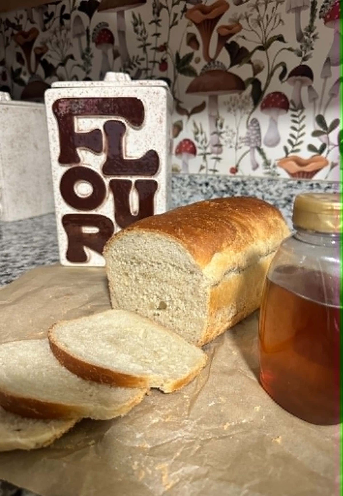 Soft Honey Sandwich Bread (Yeast) - $8