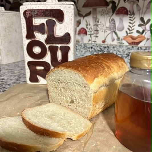 Soft Honey Sandwich Bread (Yeast) - $8